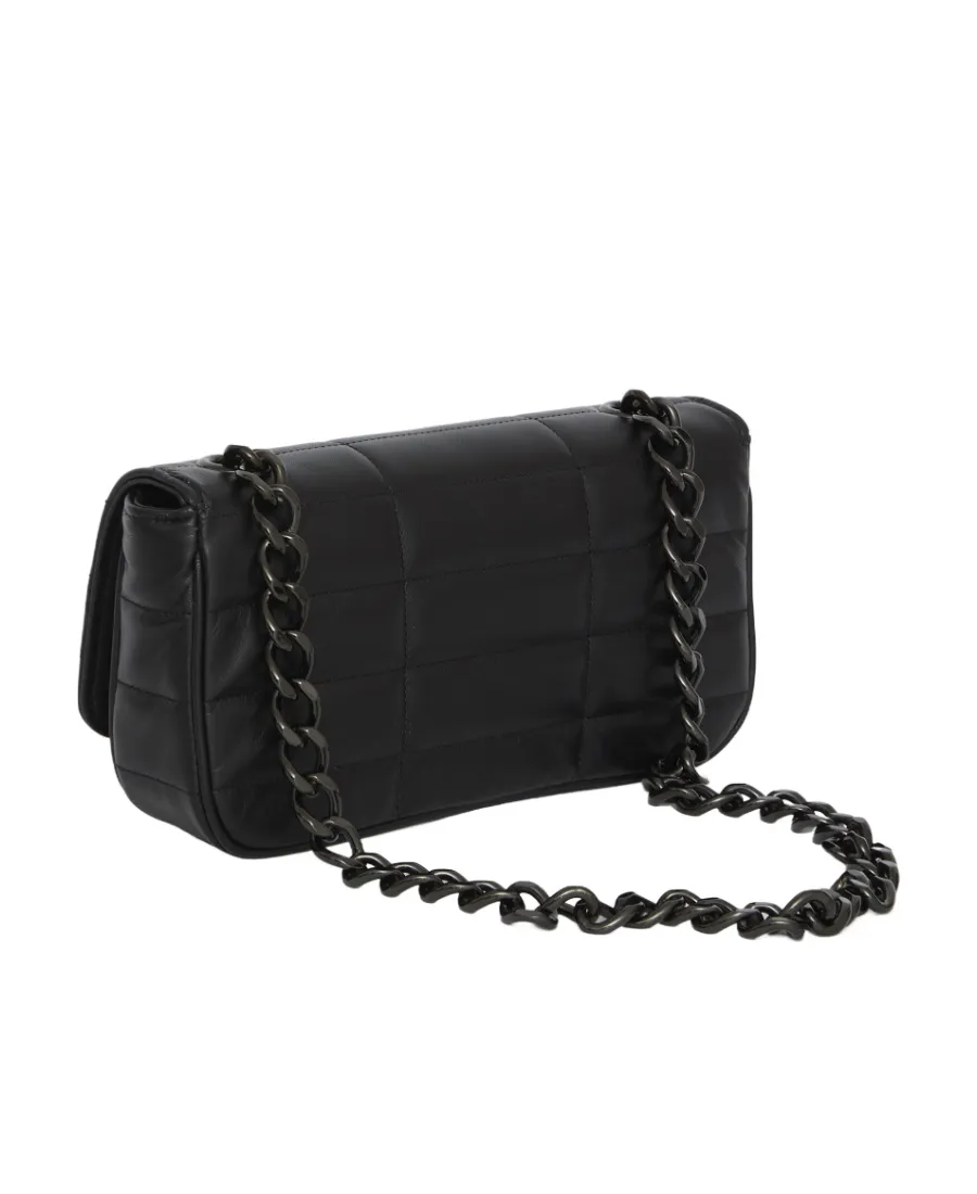 Chain Horizontal Bag Matelasse Monochrome