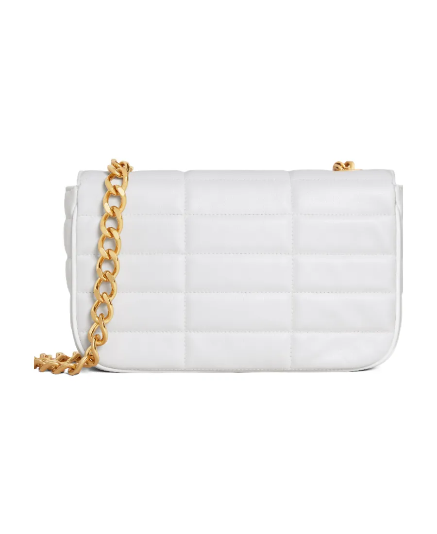 Chain Shoulder Bag Matelasse Monochrome Celine In Quilted Calfskin
