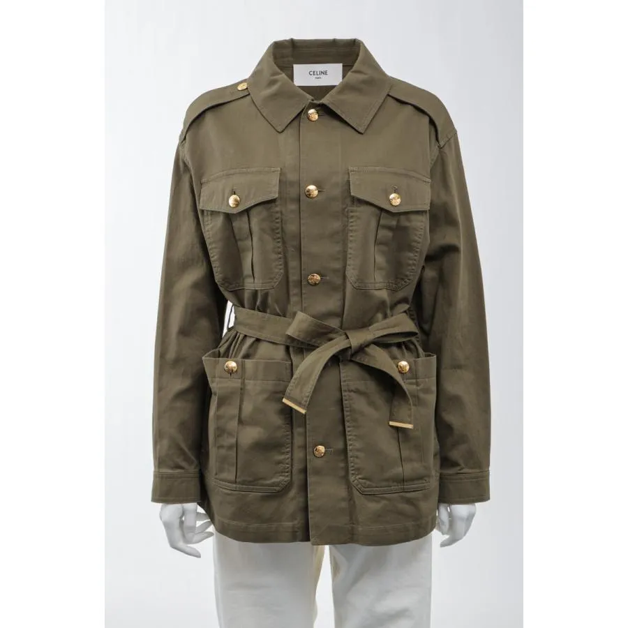 Jacket In Lightweight Twill Saharienne