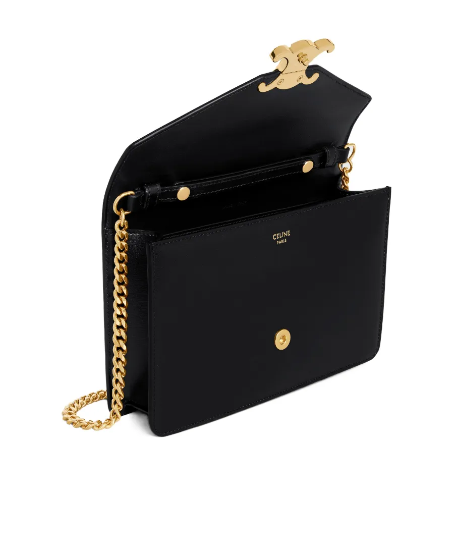 Wallet On Chain Margo In Shiny Calfskin
