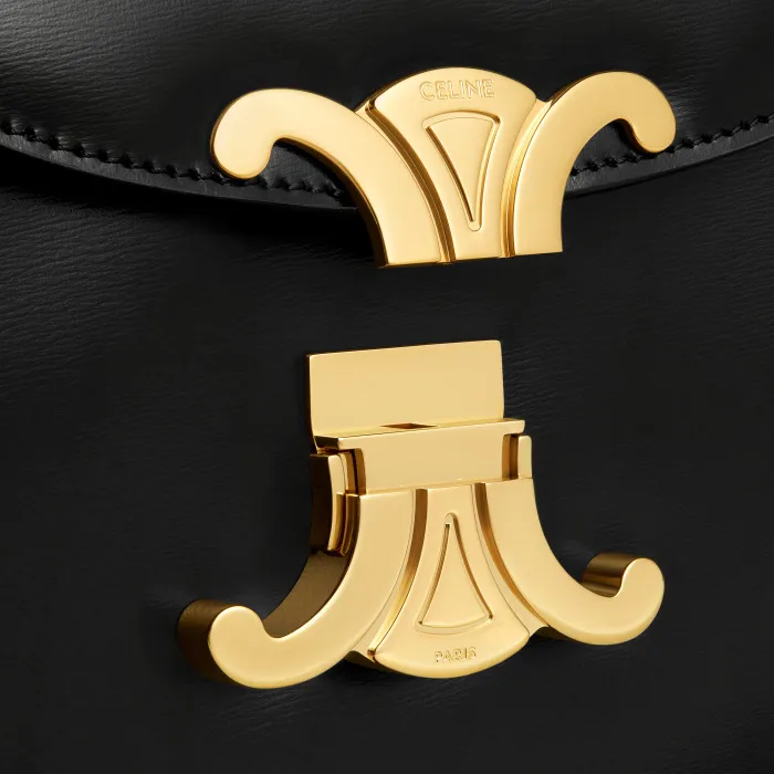 Teen Besace Triomphe In Shiny Calfskin