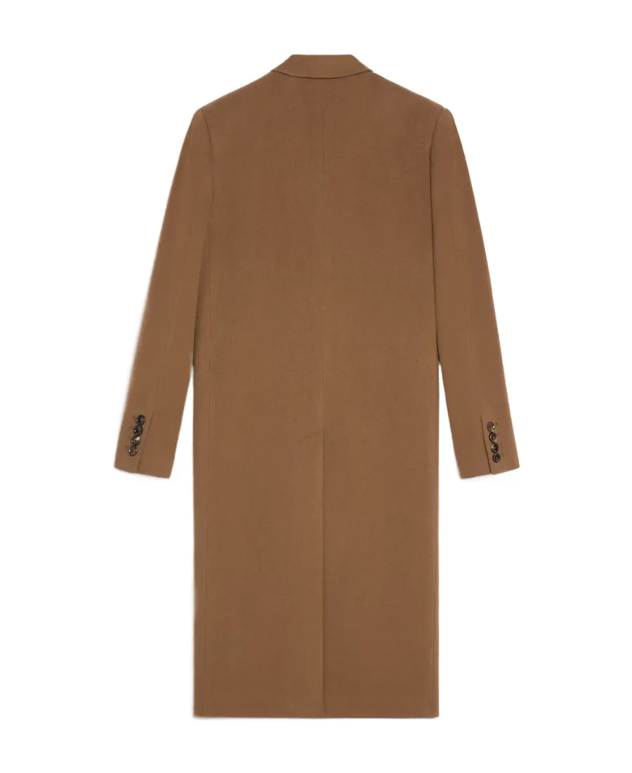 Notch Collar Coat In Escorial Wool
