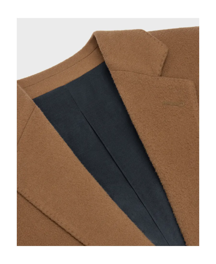 Notch Collar Coat In Escorial Wool