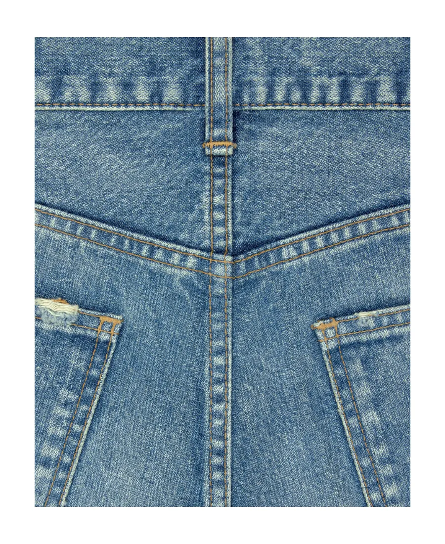 Polly Jeans In Crystal Rinse Denim