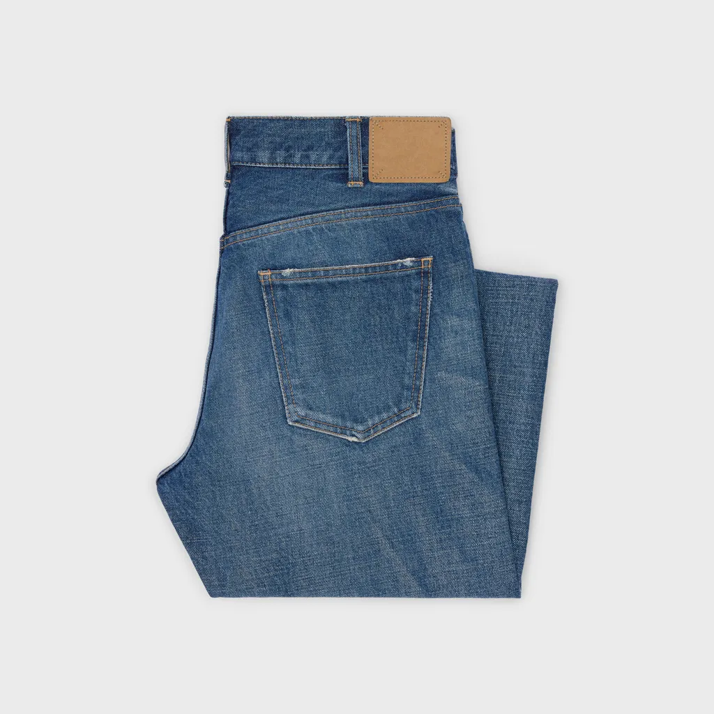 Polly Jeans In Dark Union Wash Denim