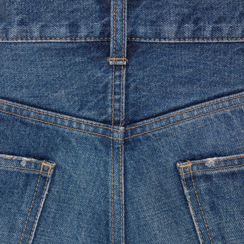 Polly Jeans In Dark Union Wash Denim