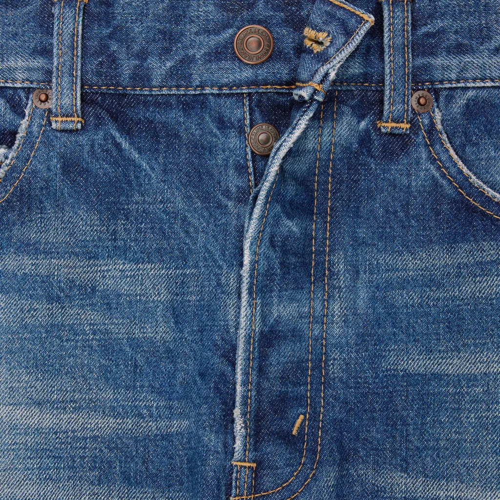 Polly Jeans In Dark Union Wash Denim