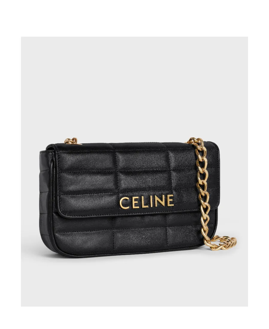Chain Shoulder Bag Matelasse Monochrome