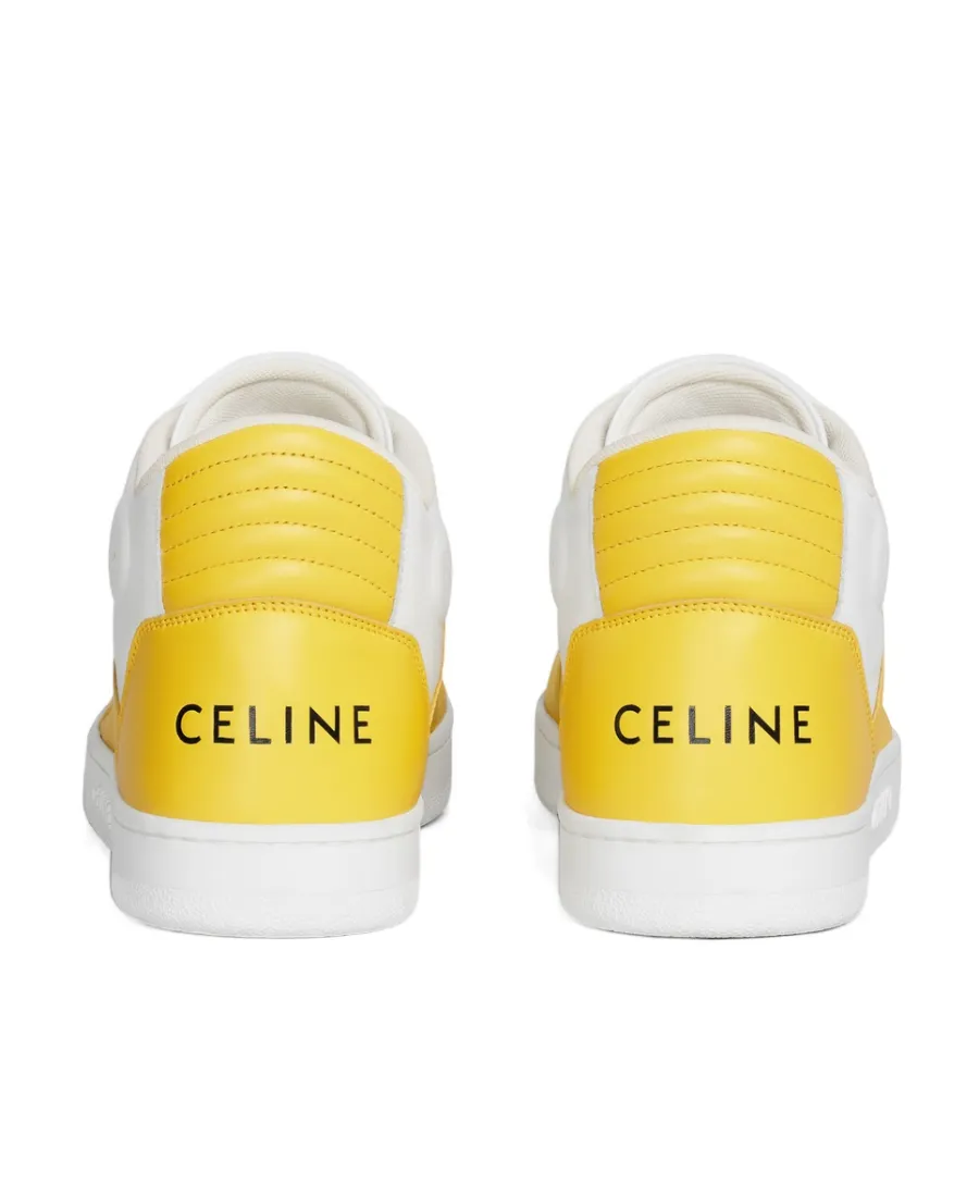 Ct-02 Mid Sneaker With Velcro In Calfskin