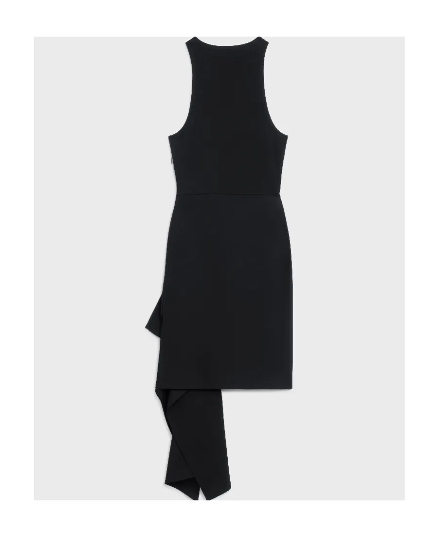Draped Viscose Dress