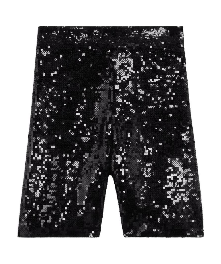 Embroidered Cycling Shorts