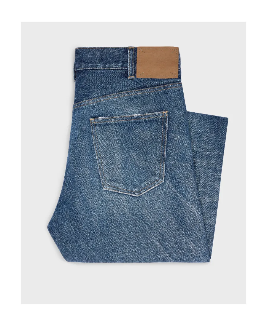 Polly Jeans In Dark Union Wash Denim