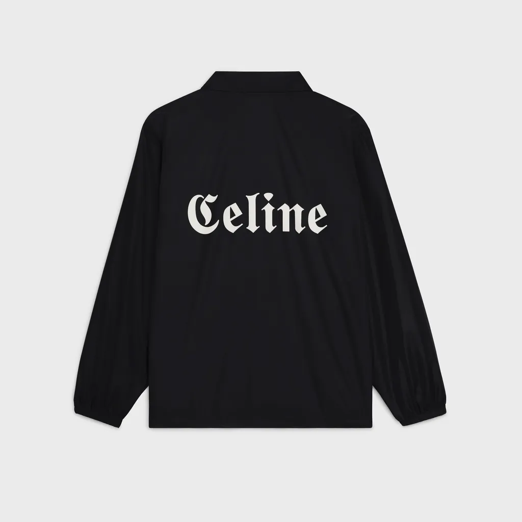 Coach Jacket Celine Nylon