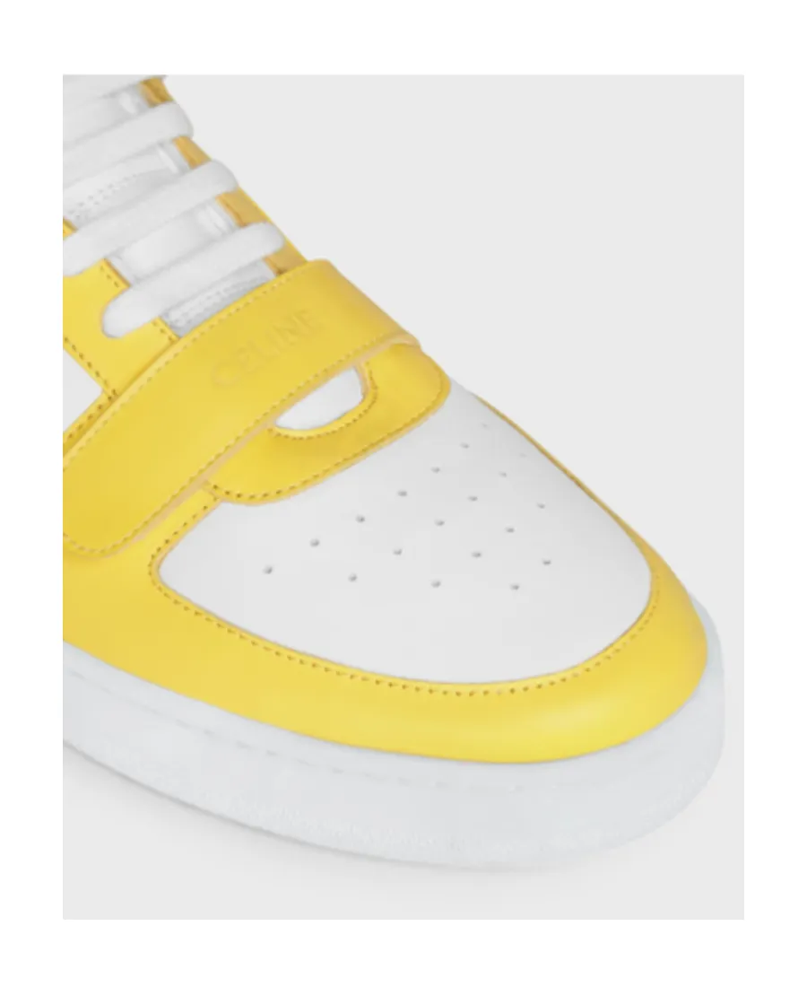 Ct-02 Mid Sneaker With Velcro In Calfskin