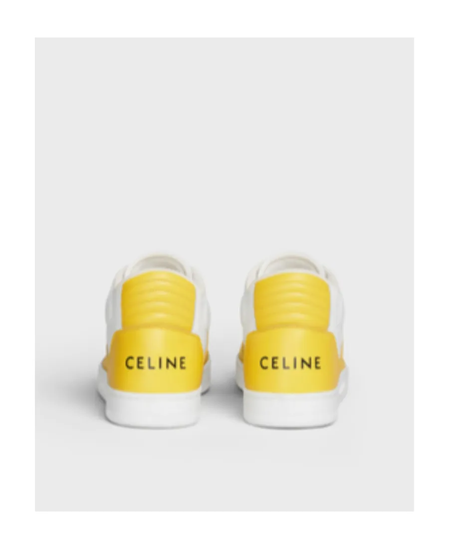Ct-02 Mid Sneaker With Velcro In Calfskin