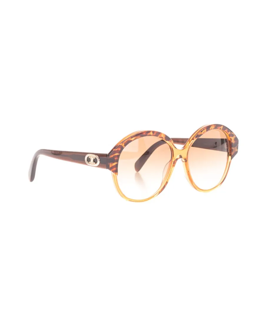 Oversized Round Frame Sunglasses