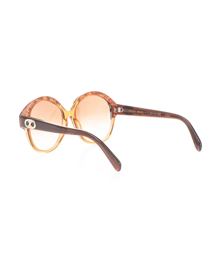 Oversized Round Frame Sunglasses