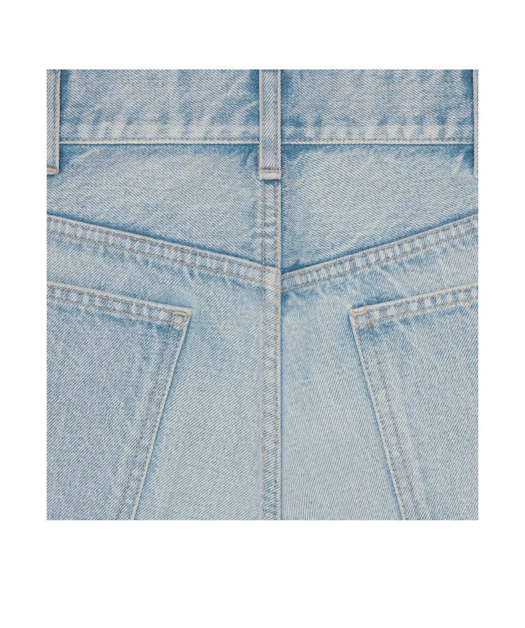 Wesley Shorts In Horizon Wash Denim