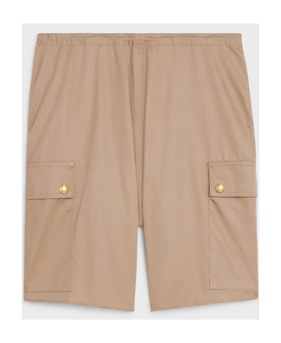Cargo Shorts In Technical Cotton
