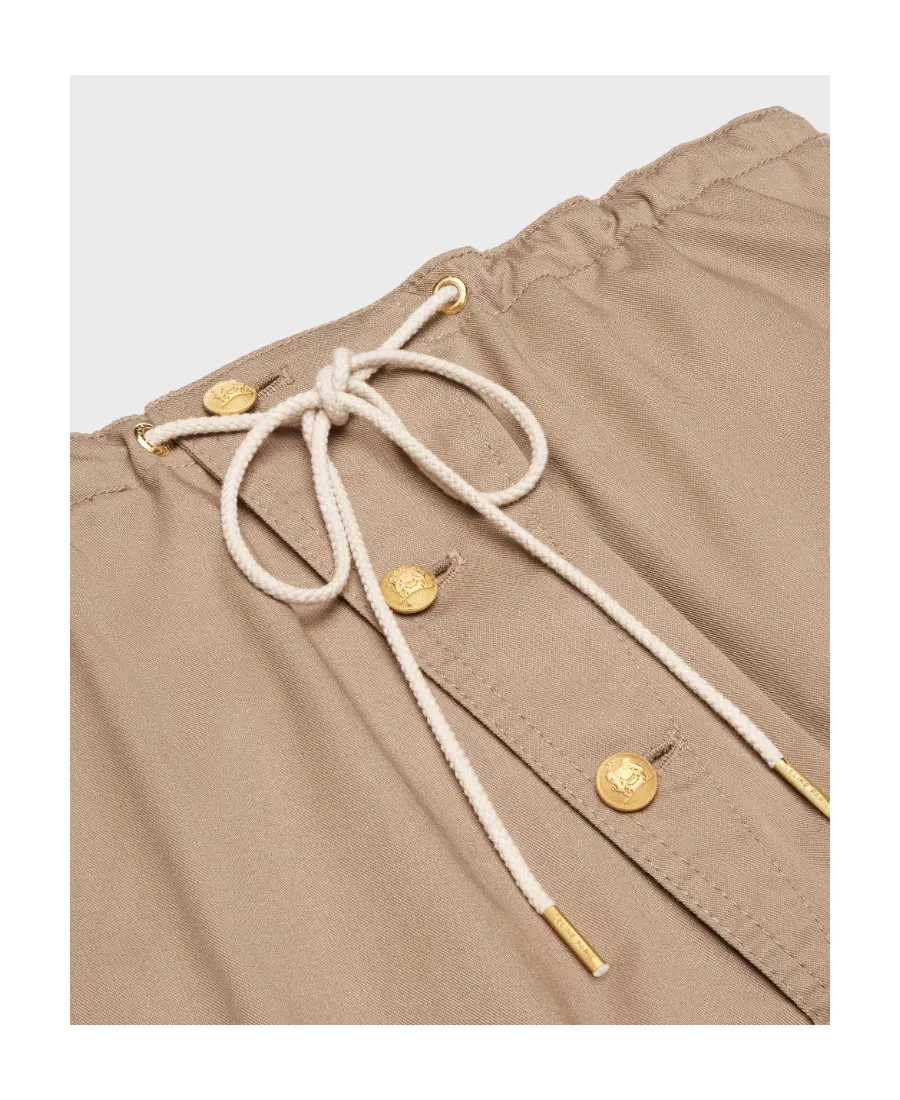 Cargo Shorts In Technical Cotton