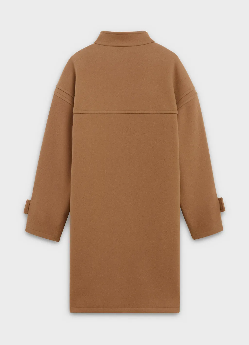 Oversized High-Neck Coat
