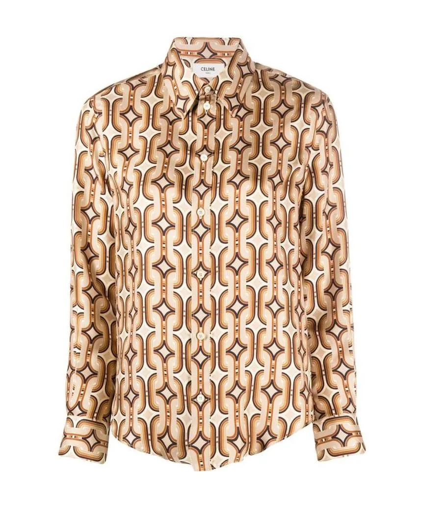Silk Printed Shirt