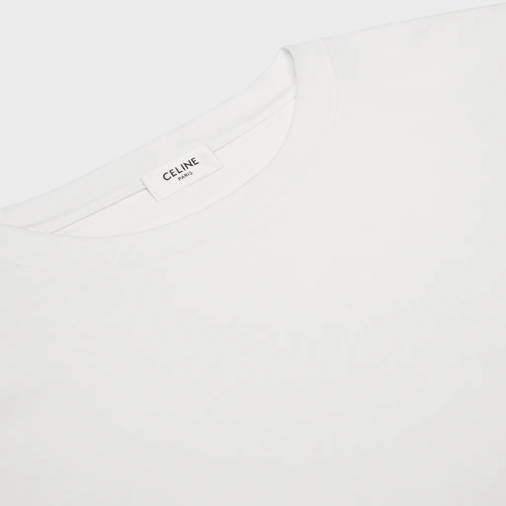 Triomphe Loose T-Shirt In Cotton Jersey
