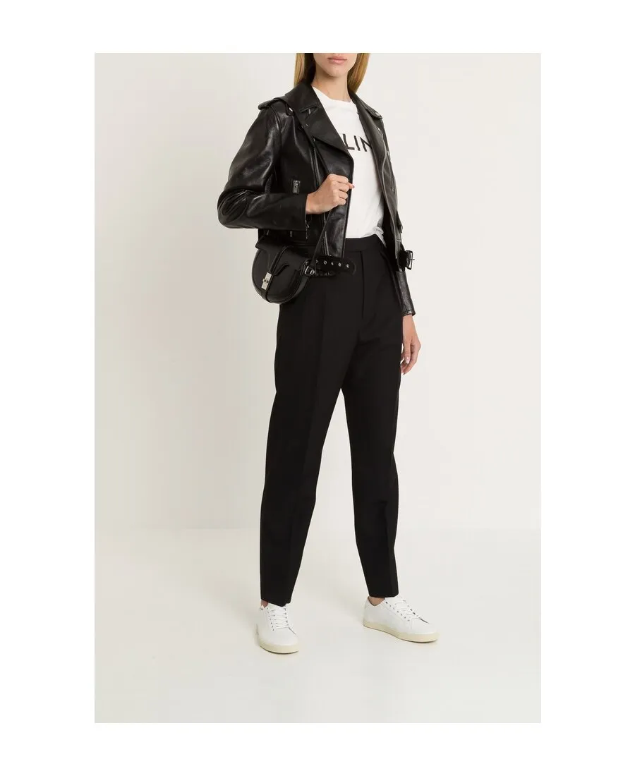 Classic Biker In Lambskin