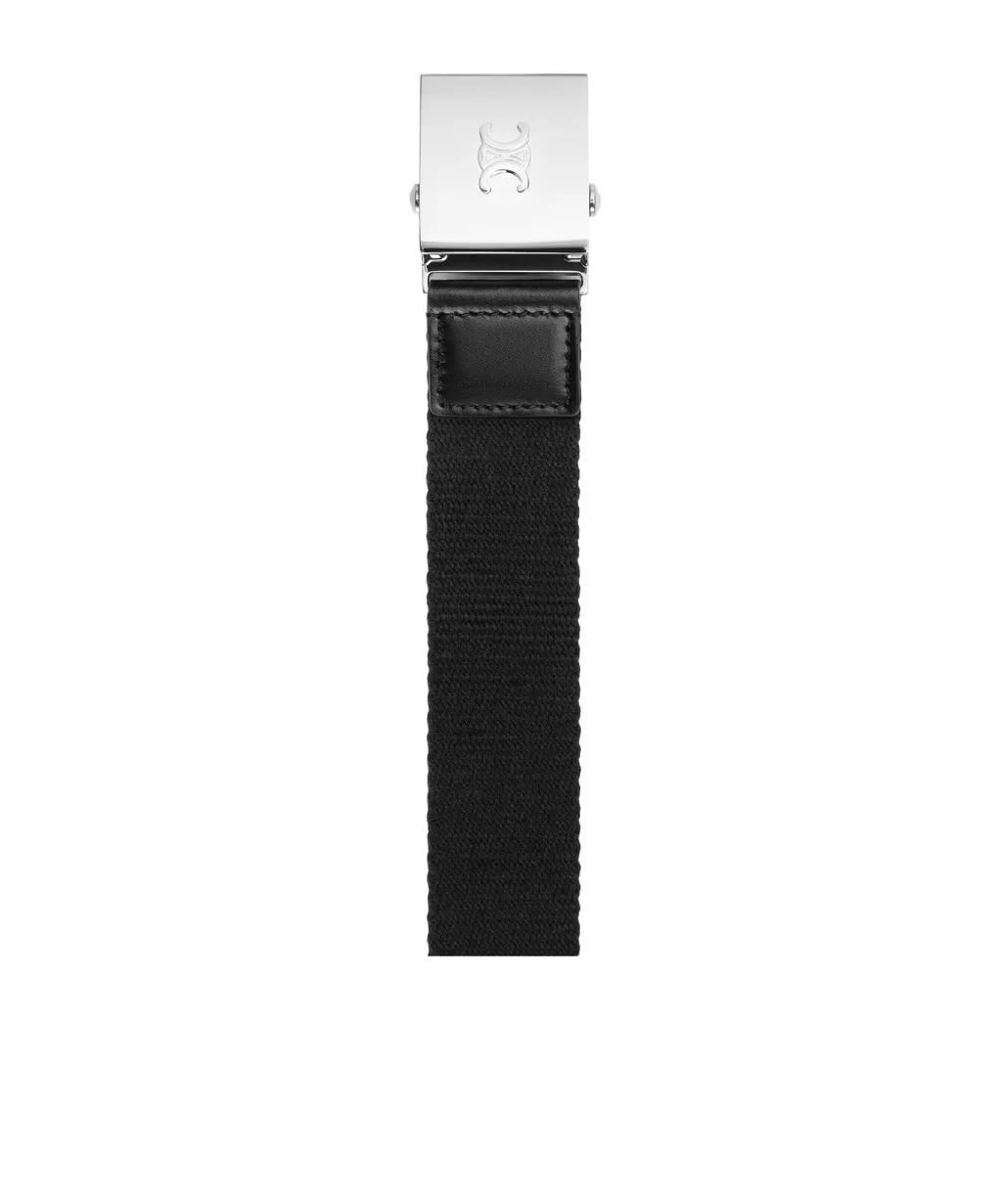 Large 30Mm Skater Belt In Textile