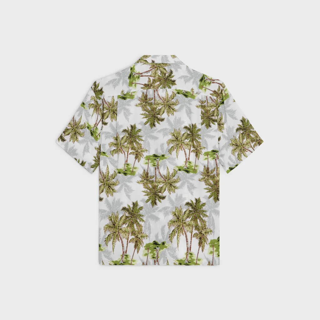Hawaiian Shirt In Printed Viscose