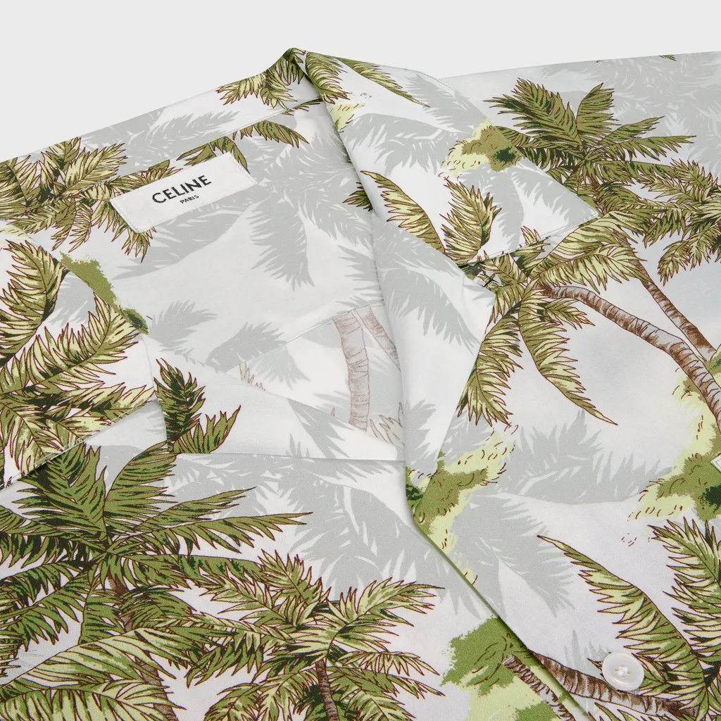 Hawaiian Shirt In Printed Viscose