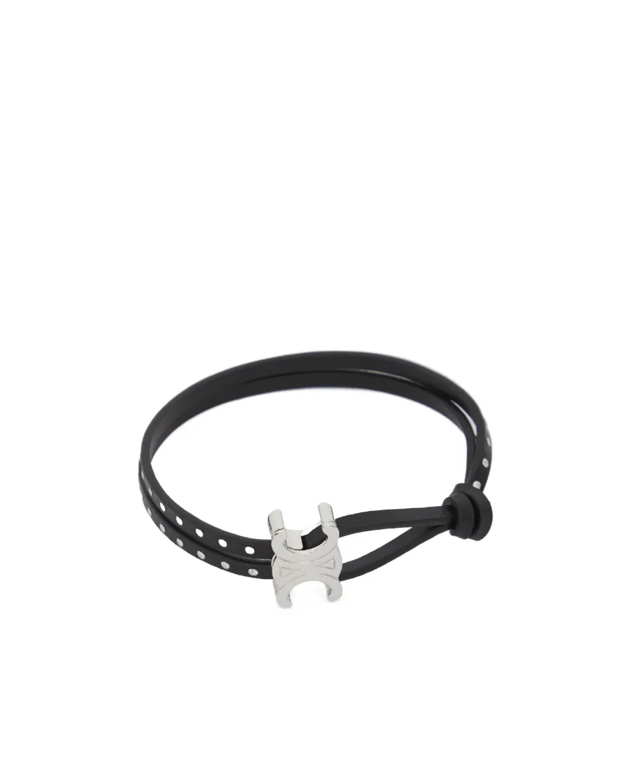 Triomphe Stud Clasp Bracelet