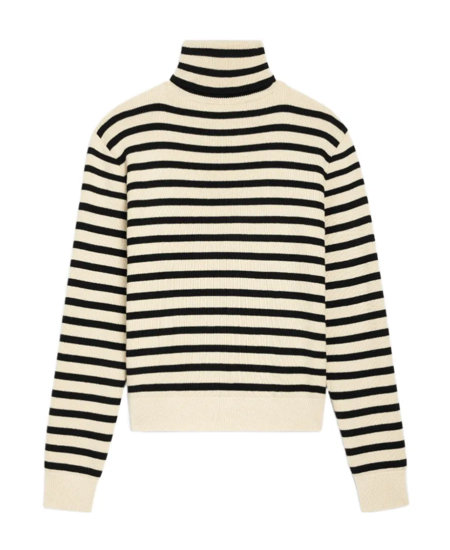 Turtleneck Sweater In Heritage Cashmere