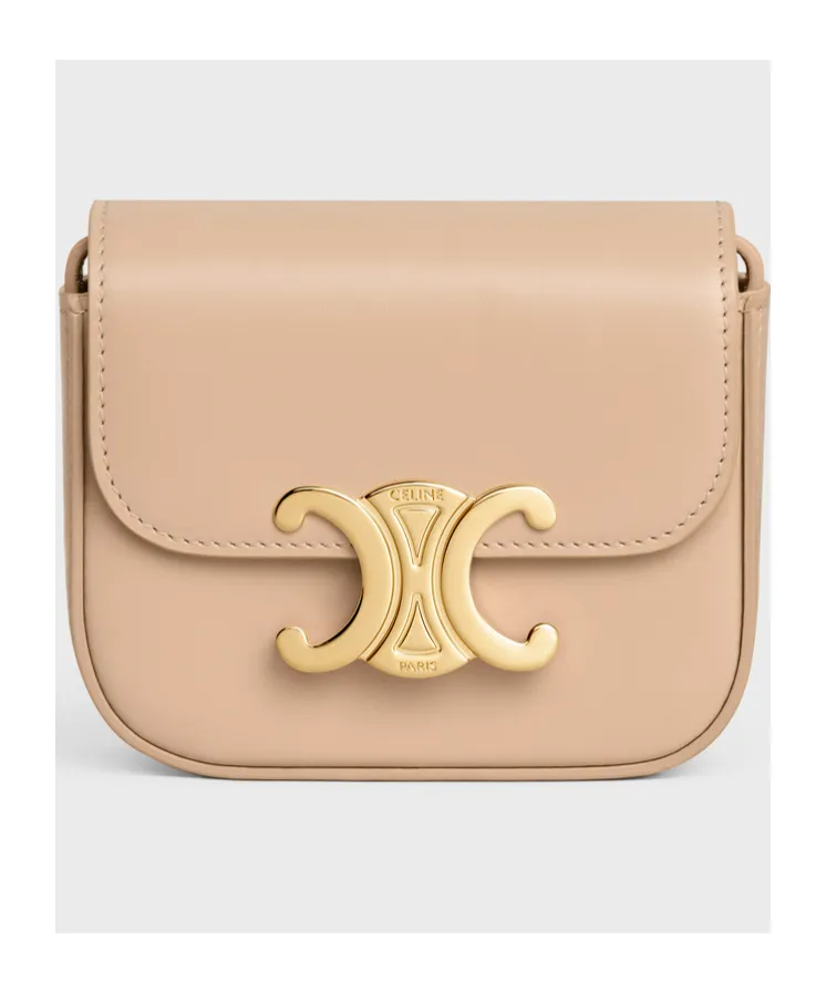 Mini Claude In Shiny Calfskin