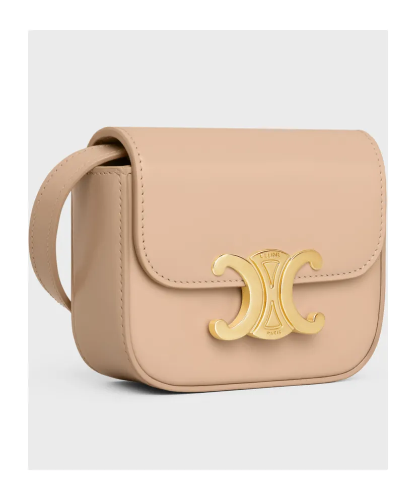 Mini Claude In Shiny Calfskin