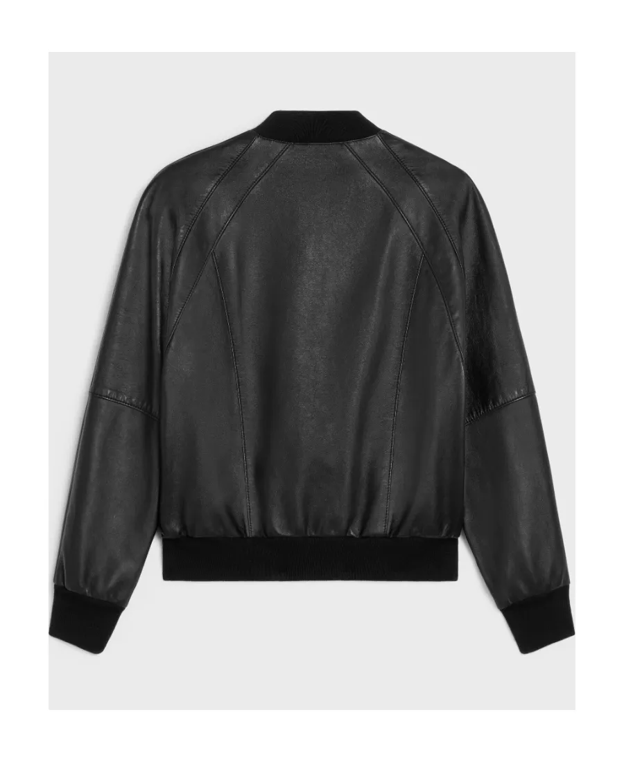 Teddy Jacket In Soft Lambskin