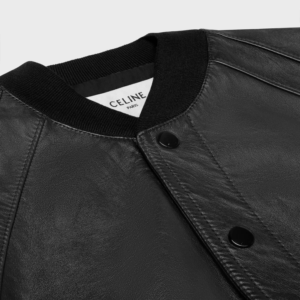 Teddy Jacket In Soft Lambskin