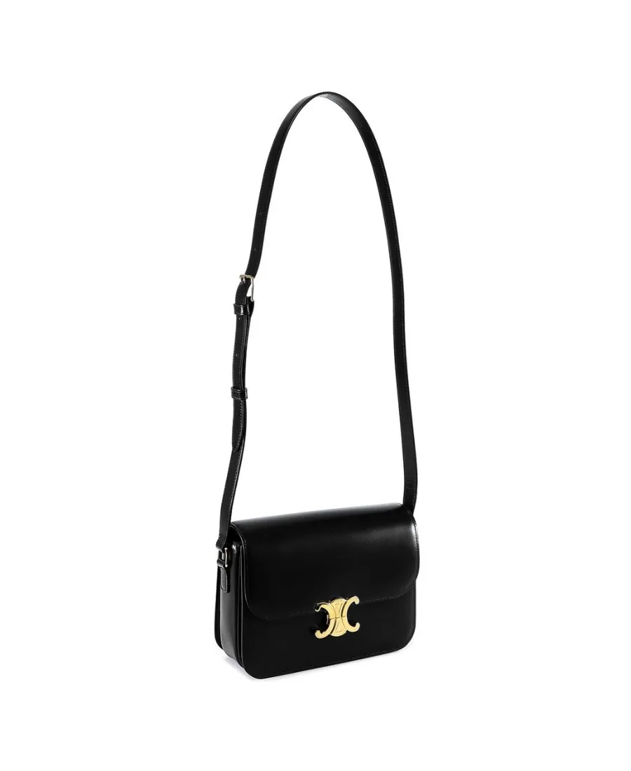 Classique Triomphe Bag In Shiny Calfskin