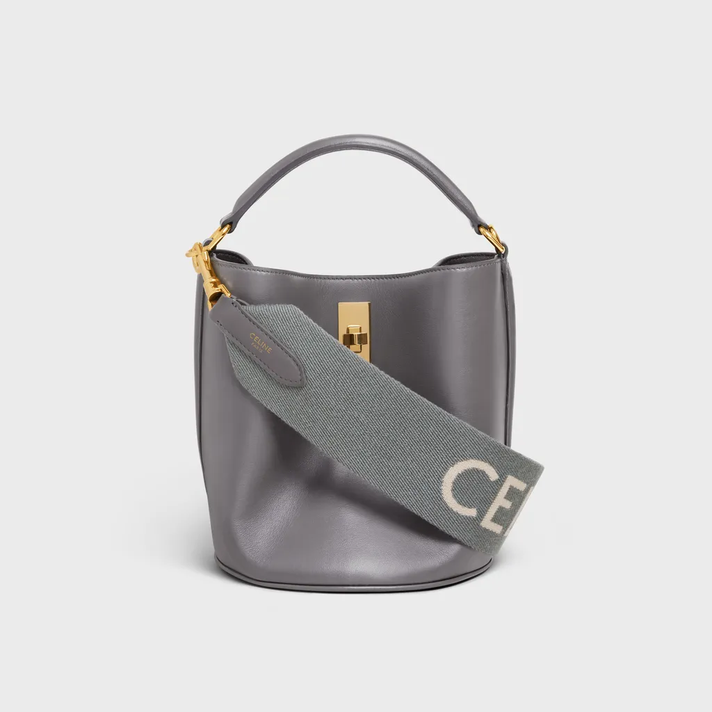 Short Strap In Wool With Celine Jacquard