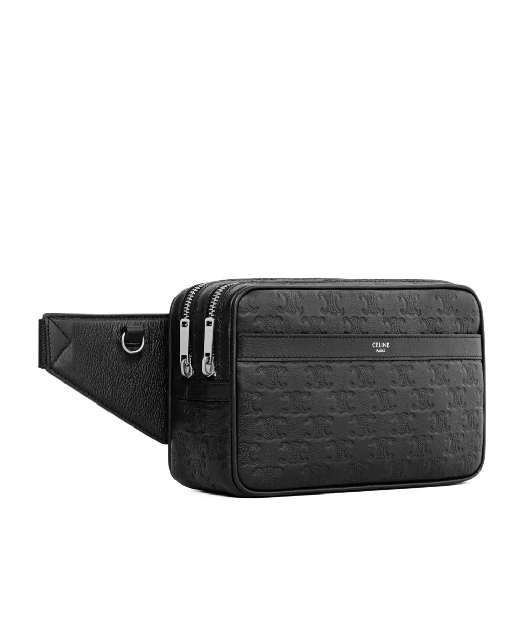 Belt Bag In Calfskin With Triomphe Embossed