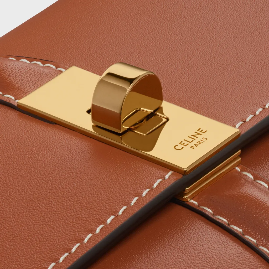 Small Trifold Wallet 16 In Satinated Calfskin