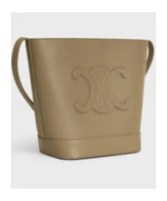 Small Bucket Cuir Triomphe In Smooth Calfskin
