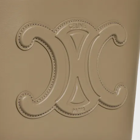Small Bucket Cuir Triomphe In Smooth Calfskin