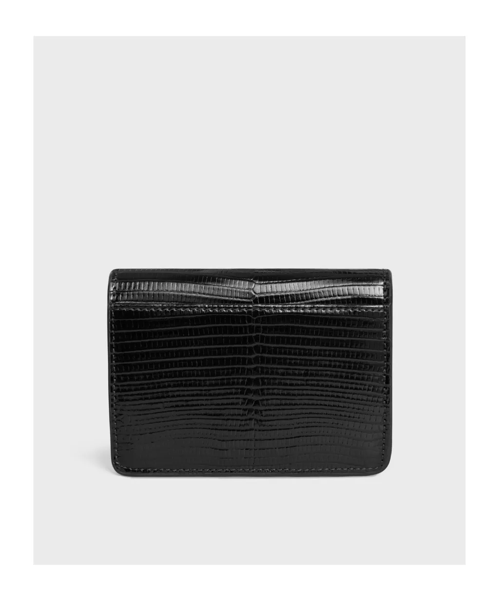 Card Holder With Flap Triomphe