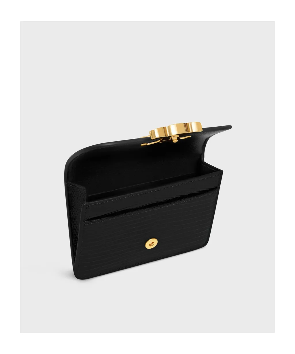 Card Holder With Flap Triomphe