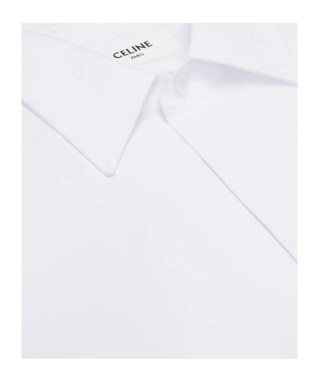 Loose Shirt In Cotton Poplin