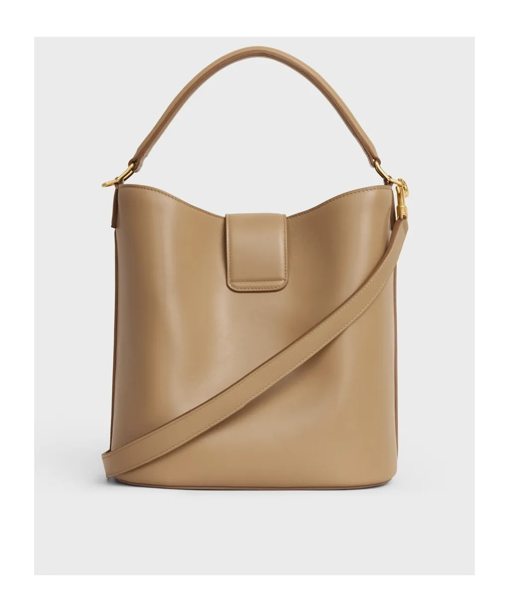 Medium Bucket Louise In Smooth Calfskin