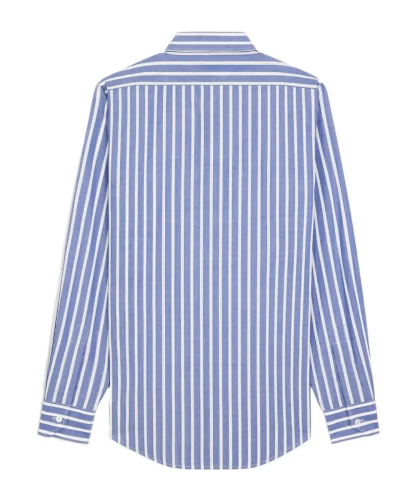 Loose Shirt In Striped Cotton