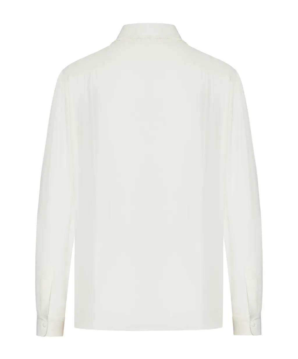 Mia Shirt In Silk CrÊPe And Acetate