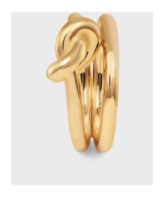 Knot Double Ring